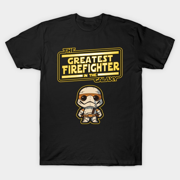 Firefighter mascot T-Shirt by vectrus